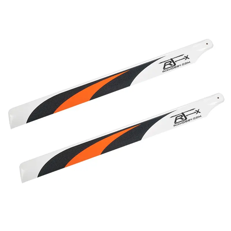 Rjxhobby 600Mm Carbon Fiber Main Blade For T-Rex 600 Class 600 Rc Helicopter 2