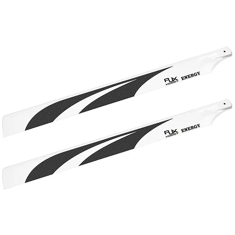 Rjxhobby E710w 710Mm A Grade Carbon Fiber Main Blade For Rc Helicopter 1