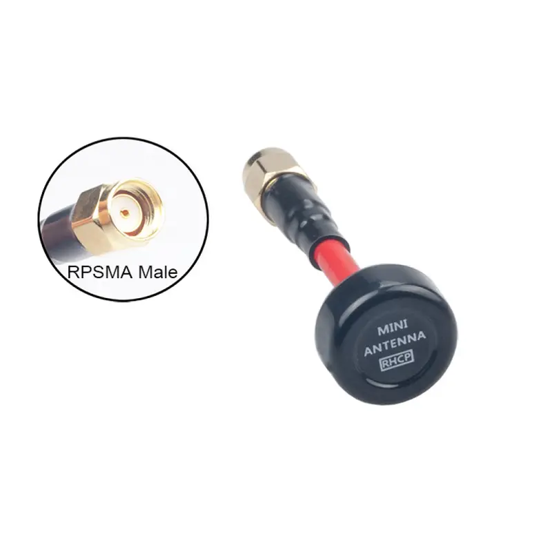 Rjxhobby Fpv Mini Antenna 5.8G 2.5Dbi Rhcp Rp-Sma Male For Fpv Rc Racing Drone 1