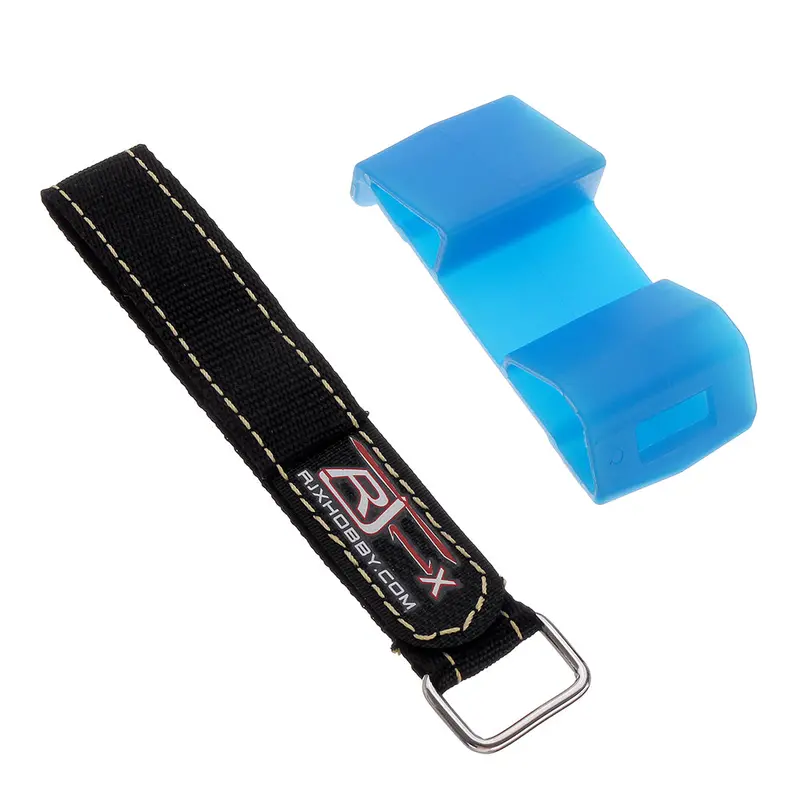 Rjxhobby Rjx2888 20X240mm Battery Strap With Tpu Landing Gear For 3-6S Battery 2