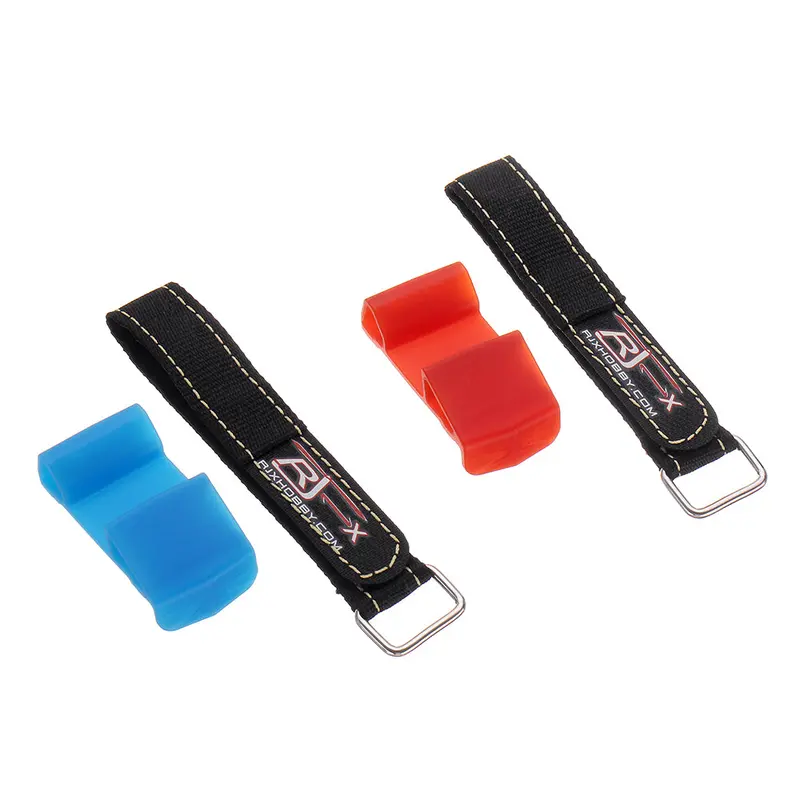 Rjxhobby Rjx2911 20X220mm Battery Strap With Tpu Landing Gear For 2S-4S Battery 1