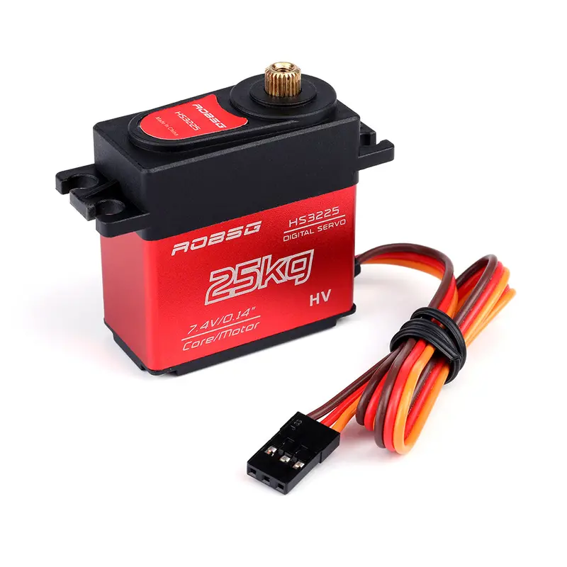 Robsg Hs3225 25Kg Coreless Waterproof Metal Gear Digital Servo For Rc Helicopter Car Robot 1