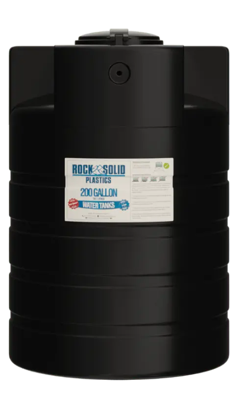Rock Solid Water Tank 200 Gallons 1