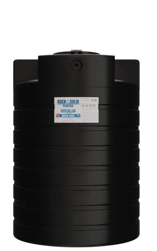 Rock Solid Water Tank 650 Gallons 1