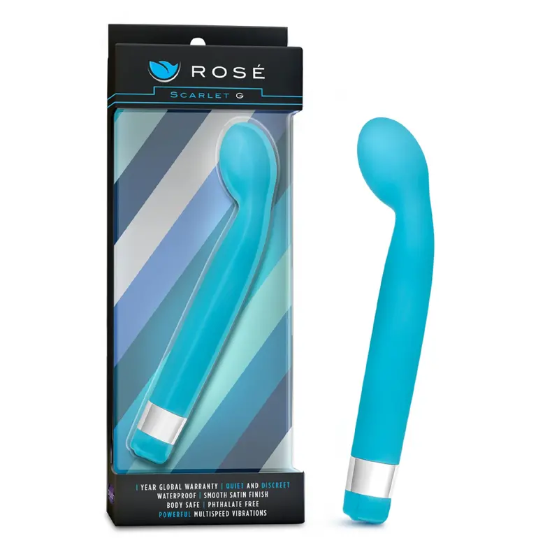 Rose G Blue Vibrator. 1