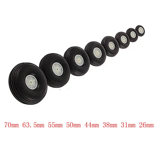 Rubber Wheel For Rc Airplane And Diy Robot Tires 1