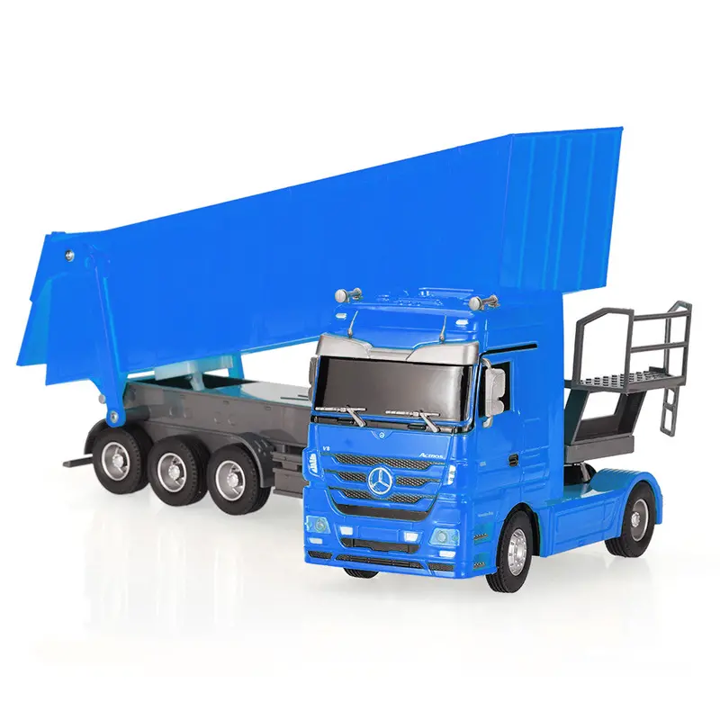 Ruichuang Qy1101c 1/32 2.4G 6Ch Rc Car Dump Truck Electric Mercedes Rtr Model 1