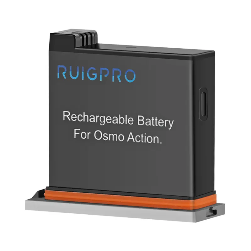 Ruigpro 4.4V 1300Mah Rechargeable Battery For Dji Osmo Action Sport Camera Accessories 1