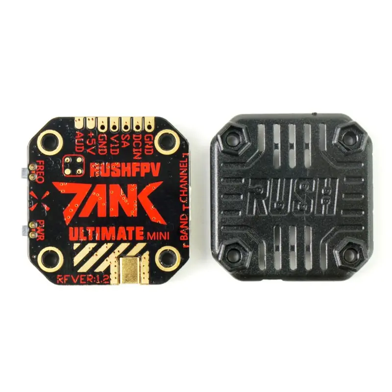Rush Tank Mini 5.8Ghz 48Ch Raceband 0/25/200/500/800Mw Switchable 20*20 Stackable Fpv Transmitter Vtx For Rc Drone 1