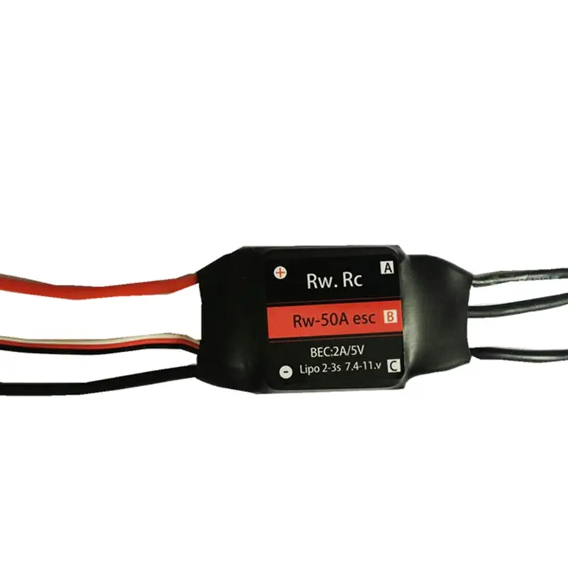 Rw.Rc Brushless Esc 30A/50A/70A/125A /200A With Reversing For Rc Car Rc Boat 1