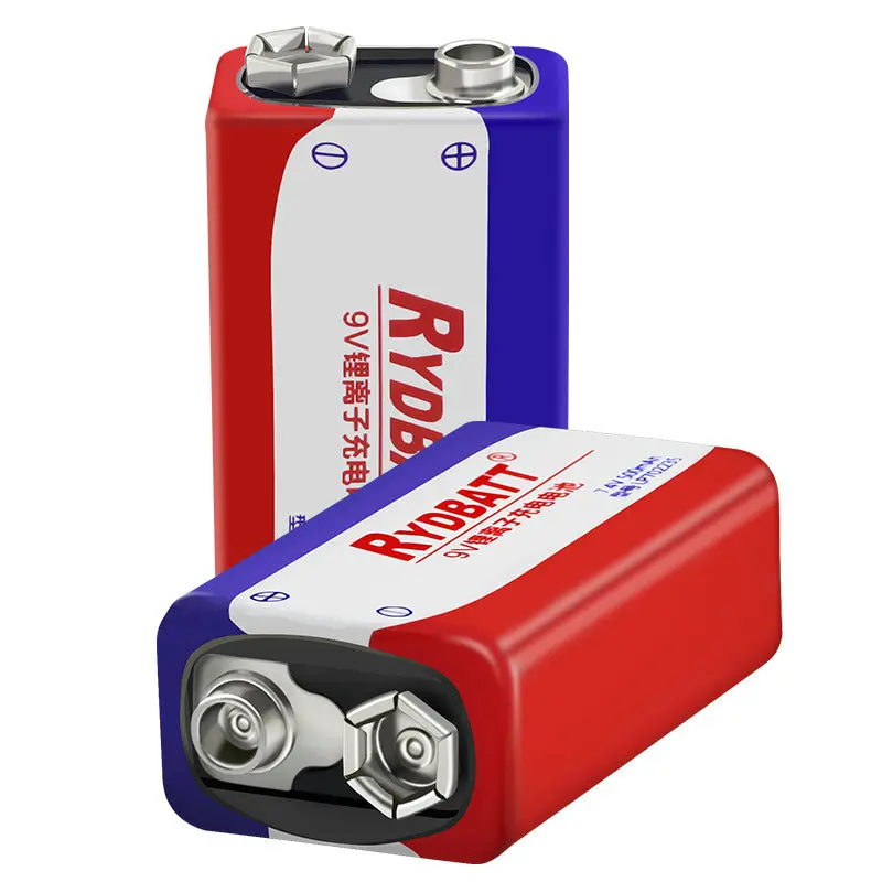 Rydbatt 9V 500Mah Rechargeable Lipo Battery 1