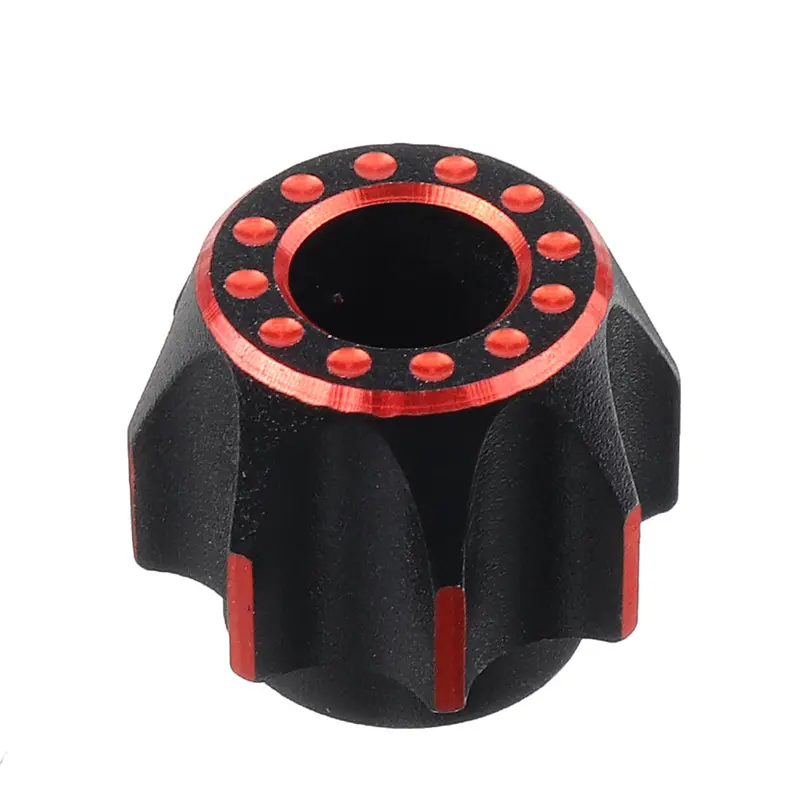 Sanwa M17 Mt-44 Aluminum Alloy Rotary Adjustment Knob Switch Button Rc Transmitter Spare Parts 1