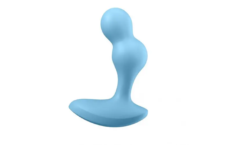 Satisfyer Blue Deep Diver Vibrating Connect App Anal Plug. 2