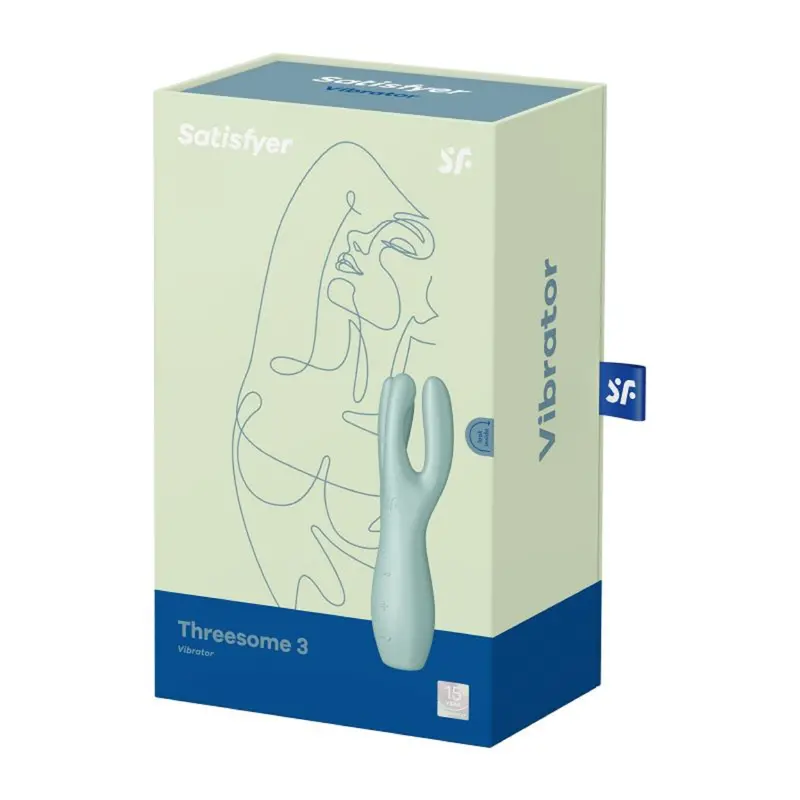 Satisfyer Threesome 3 Layon Vibrator Mint. 1