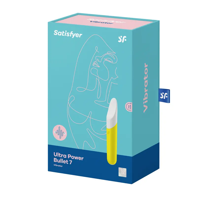 Satisfyer Ultra Power Bullet 7 Yellow. 1