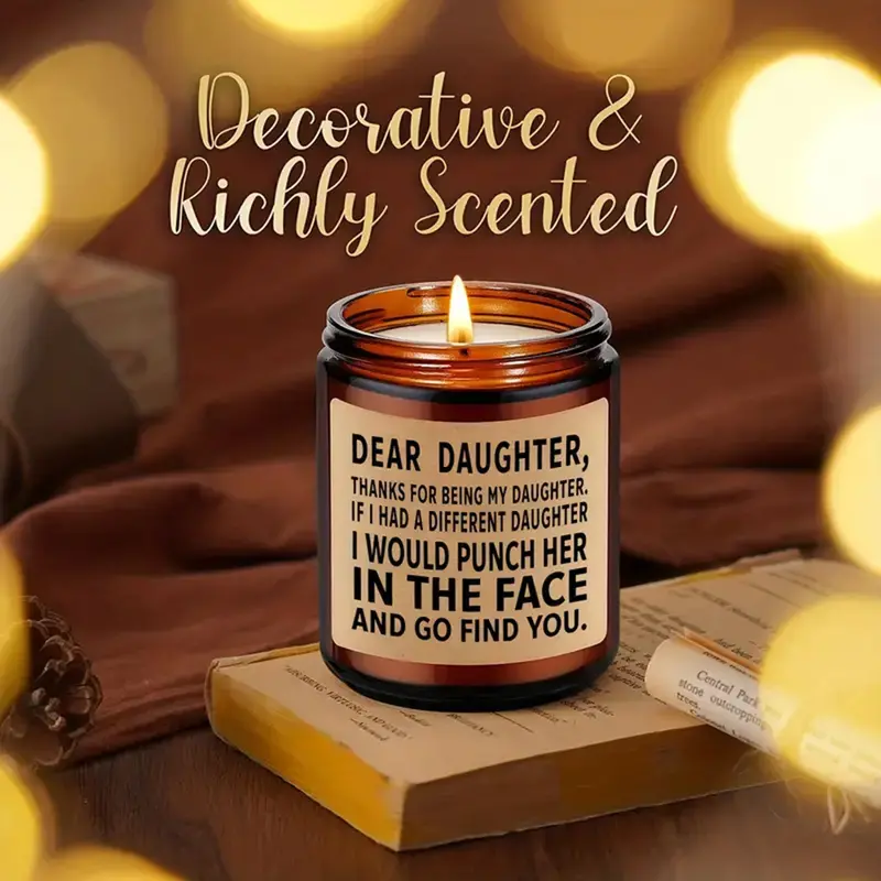 Scented Soy Wax Candle Mother And Daughter. 1