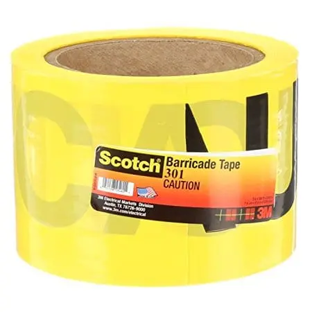 Scotch 301 Caution Barricade Tape 1