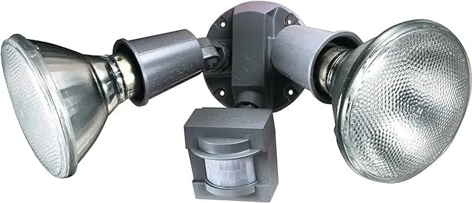 Sensing Flood Security Light,Gray/White. #Sl-5408 1