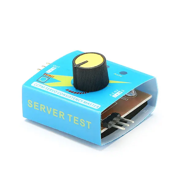 Servo Tester Third Gear Switch With Indicator Light 4.2V To 6.0V 1