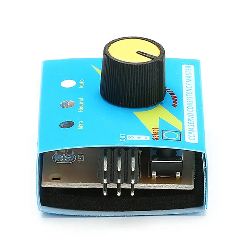 Servo Tester Third Gear Switch With Indicator Light 4.2V To 6.0V 2Pcs 1