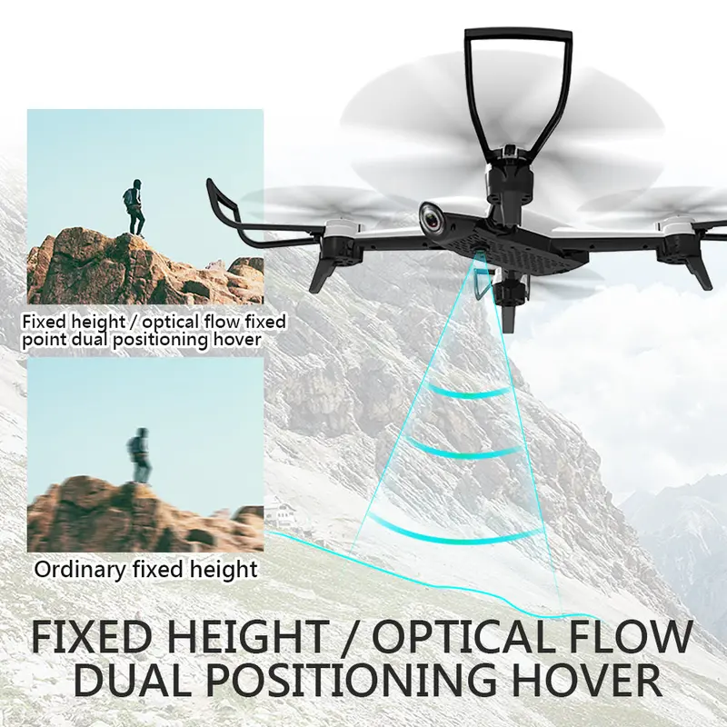 Sg106 Wifi Fpv Rc Drone With 720P Or 1080P Or 4K Hd Dual Camera Optical Flow Aerial Video Rc Quadcopter For Toys Kid Rc Dron 5