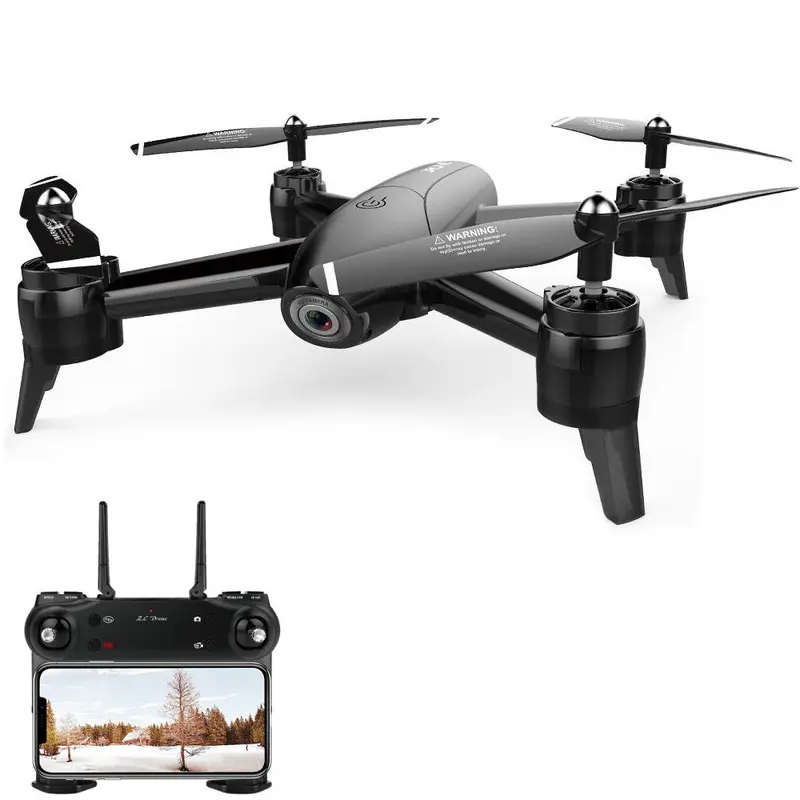 Sg106 Wifi Fpv With 4K / 1080P Wide Angle Camera Optical Flow Positioning Rc Drone Quadcopter Rtf 1