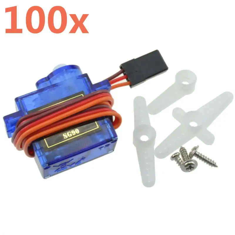 Sg90 9G Mini Micro Servo For Rc Planes Fixed Wing Aircraft Model Telecontrol 250 450 Helicopter Airplane Car Toy Motors 1