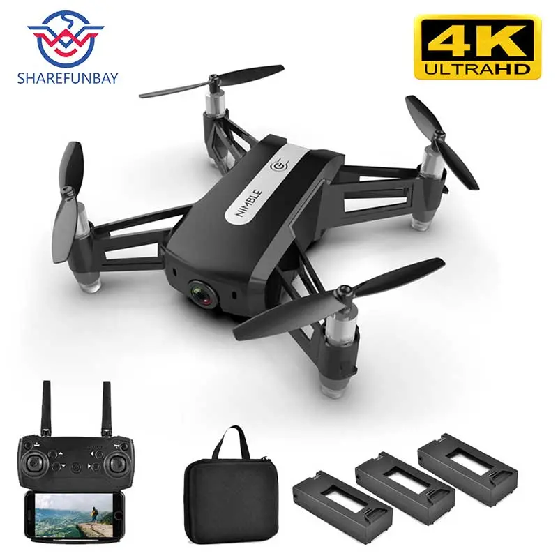 Sharefunbay R11 Drone 4K Hd Wide-Angle Camera 1080P Wifi Fpv Drone Height Hold Video Recording Gesture Photo Drone With Camera 1