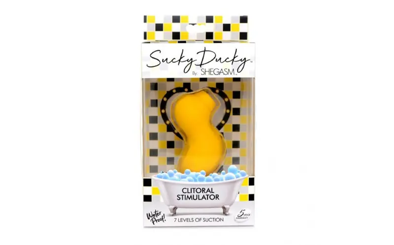 Shegasm Sucky Ducky Clit Stimulator. 1