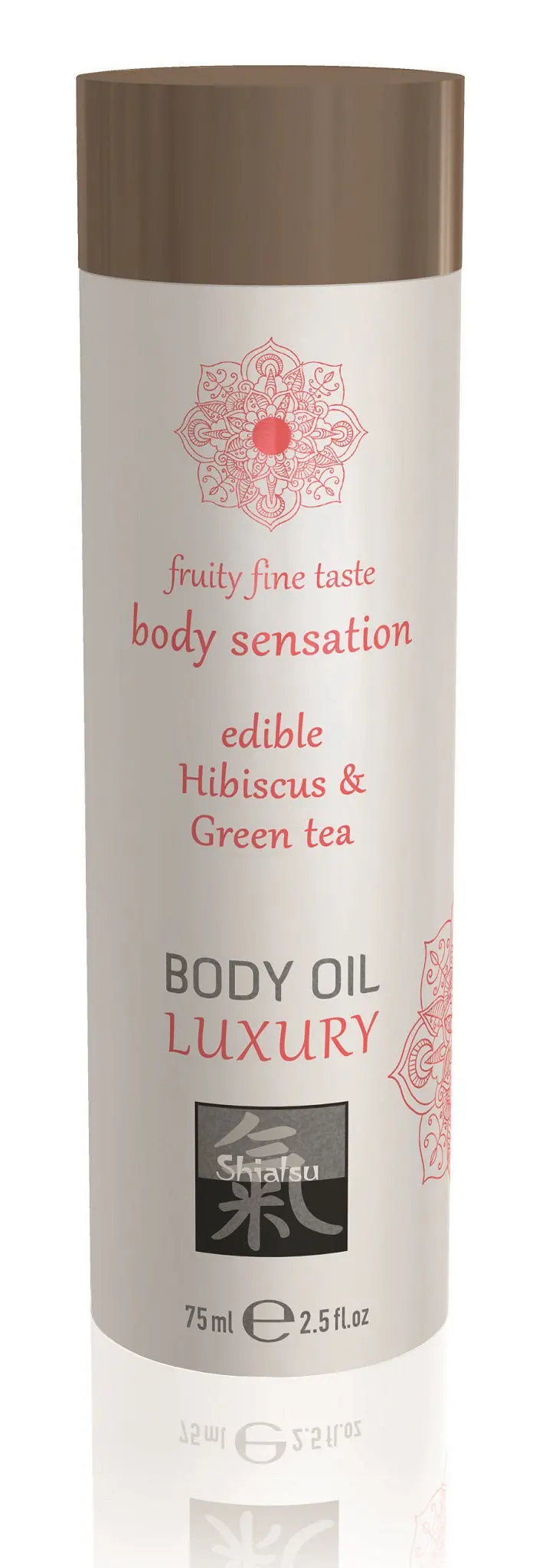 Shiatsu Luxury Body Oil Edible Hibiscus And Green Tea. 1