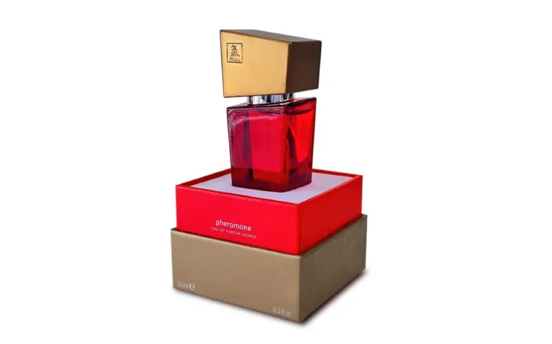 Shiatsu Pheromone Fragrance Woman Red 15Ml. 1
