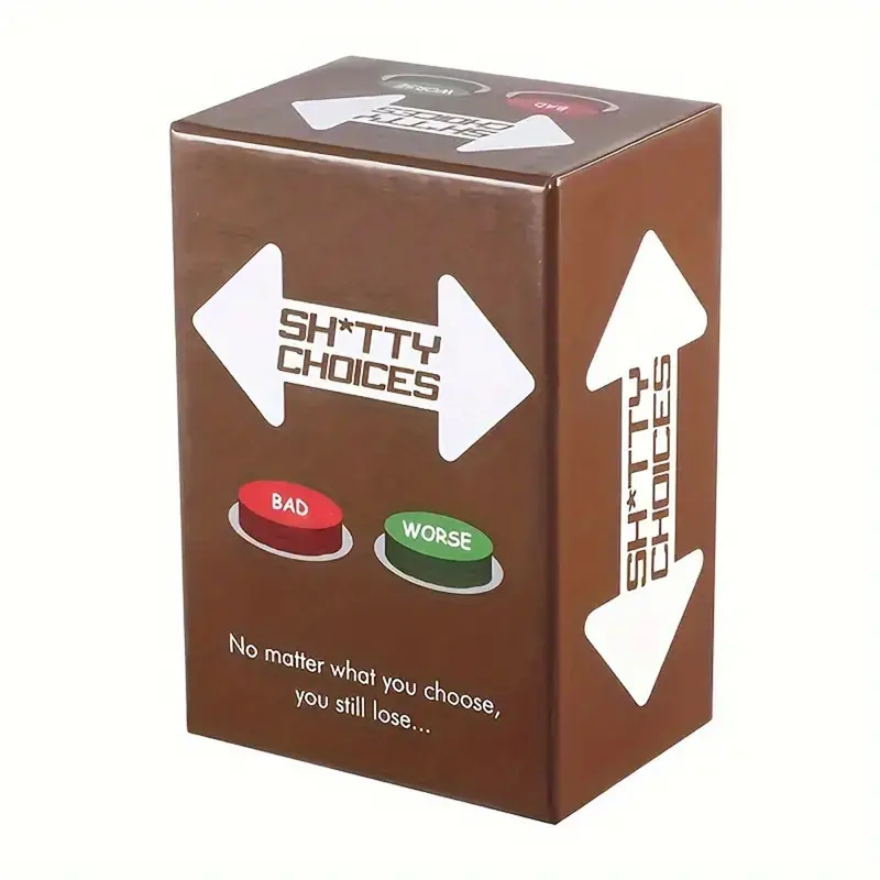 Shitty Choices" Party Card Game. 1