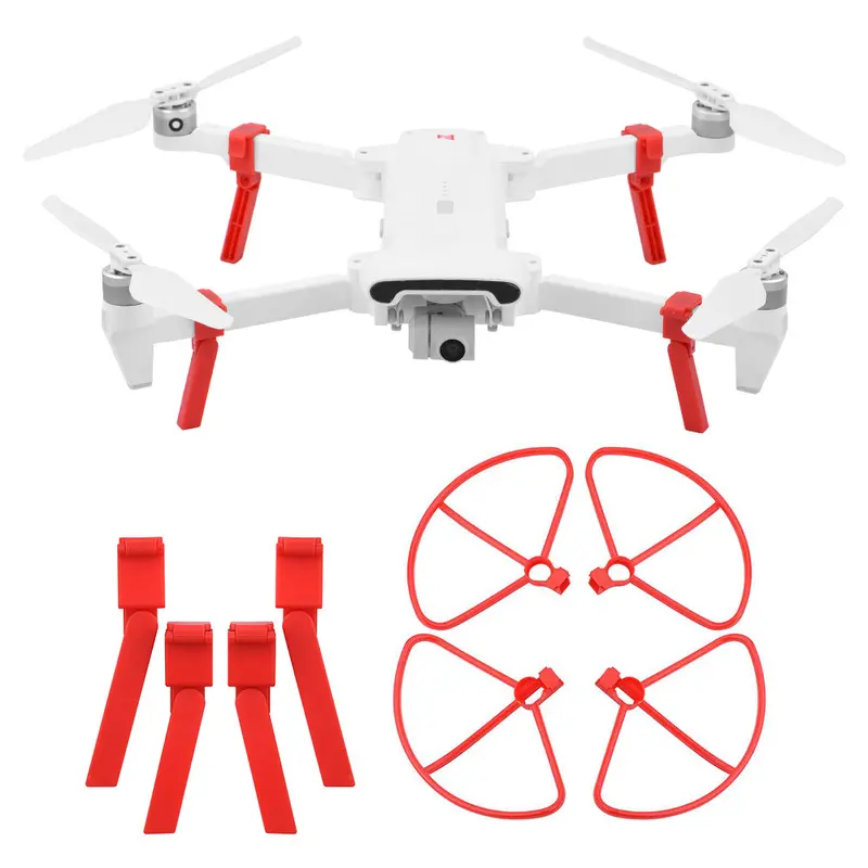 Shock Absorber Landing Gear Extended Heighten Foldable Leg Tripod & Propeller Guard Kit For Xiaomi Fimi X8se 1