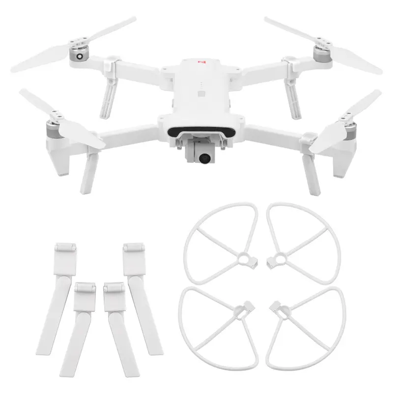 Shock Absorber Landing Gear Extended Heighten Foldable Leg Tripod & Propeller Guard Kit For Xiaomi Fimi X8se 2