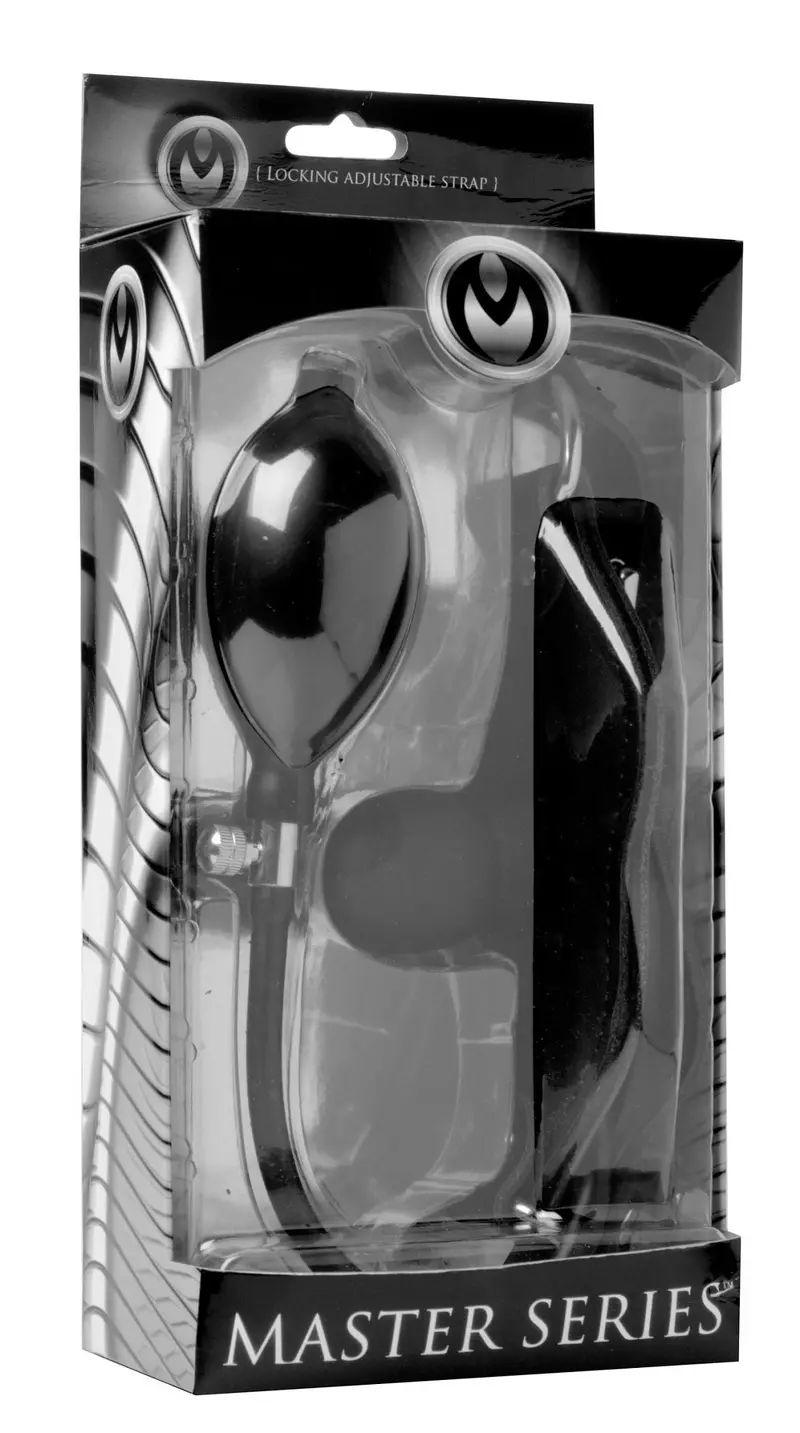 Silencer Inflatable Locking Gag. 1