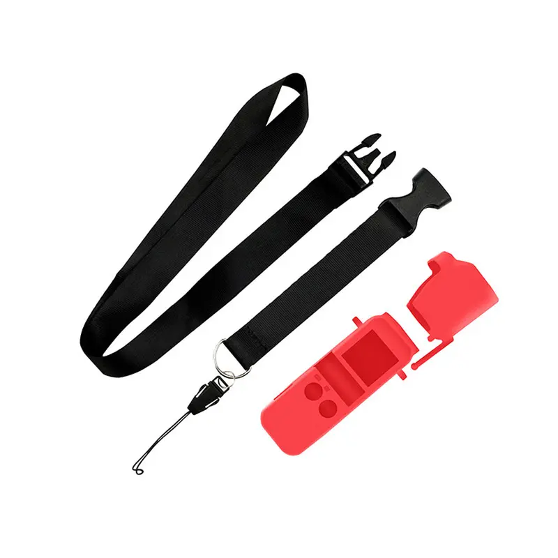 Silicone Camera Protective Case Housing Shell With Hand Strap For Dji Osmo Pocket Camera 1
