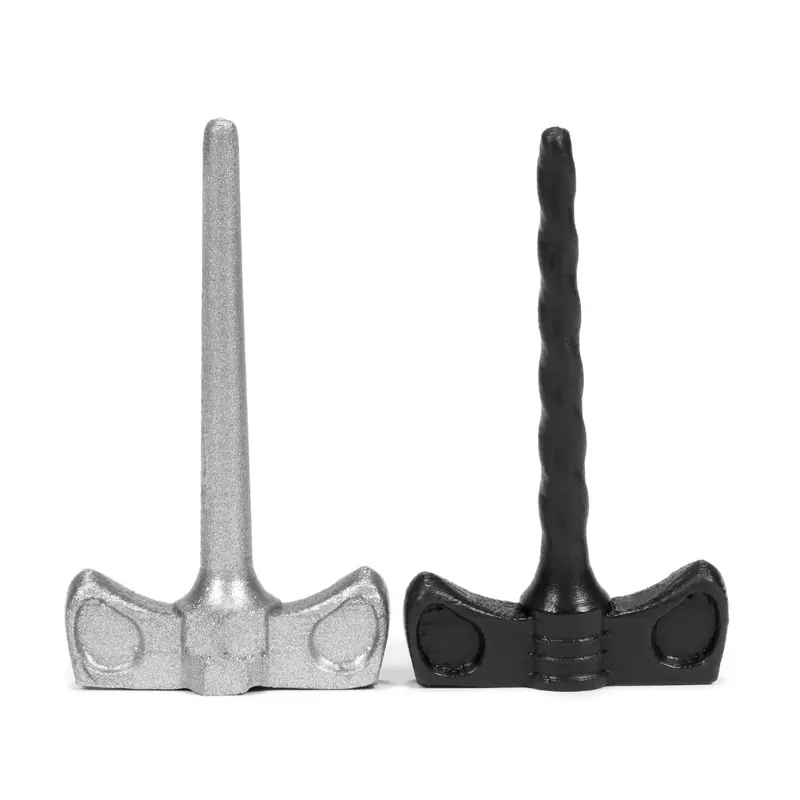 Silicone Cork Screw Urethral Sounding Rods 2Pc. 2