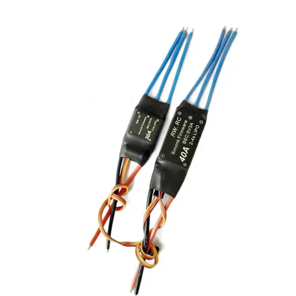 Simonk 30A/40A 2-4S Brushless Esc Speed Control For Rc Fpv Racing Drone 1