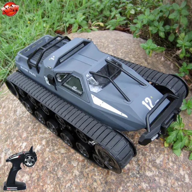 Simulation Off-Road Chariot Kids Electric Rc Military Model Toy 1:12 Ev2 Crawler Car Remote Control High Speed Drift Rc Tank 1