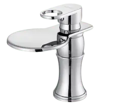Single Handle Bathroom Sink Faucet – Chrome Finish – A8913 1