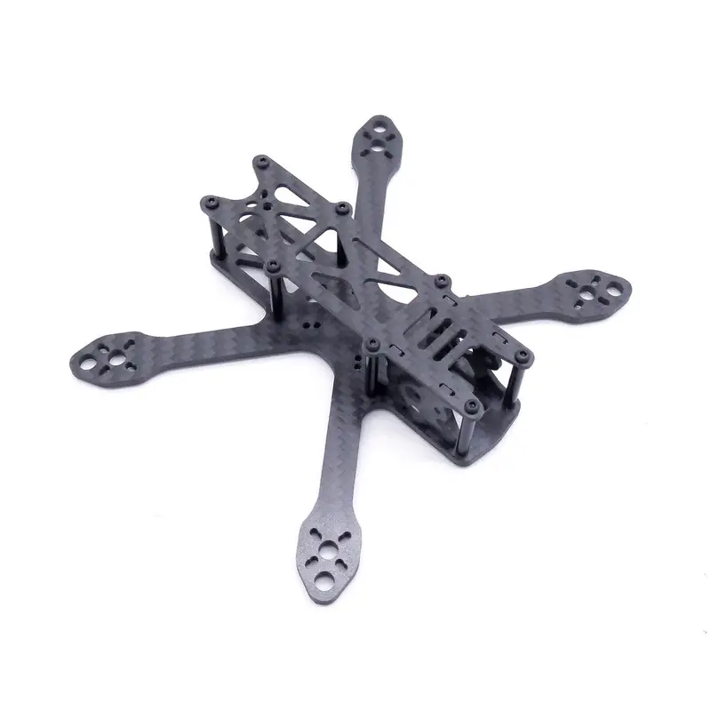 Sirians 3 Inch 135Mm Wheelbase 3Mm Arm Carbon Fiber Frame Kit For Rc Drone Fpv Racing 1