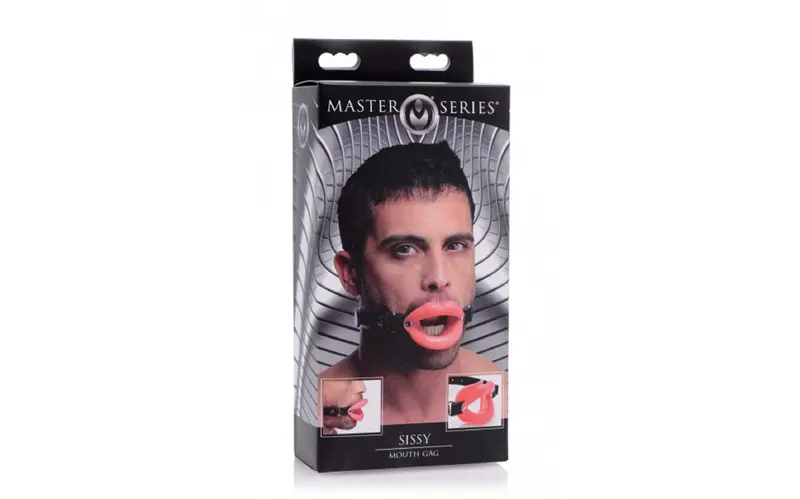 Sissy Lips Mouth Gag. 1