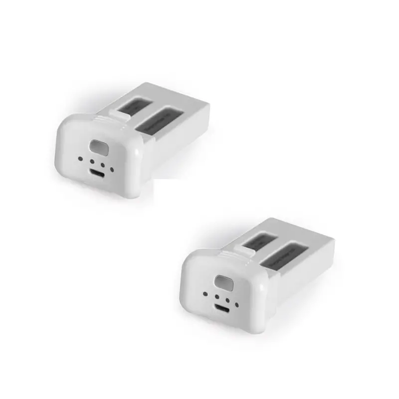 Sjrc S20w Rc Quadcopter Spare Parts 2Pcs 3.7V 1000Mah White Lipo Battery 1