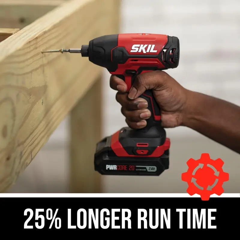Skil 20V Impact Drill 1/4" Hex 1