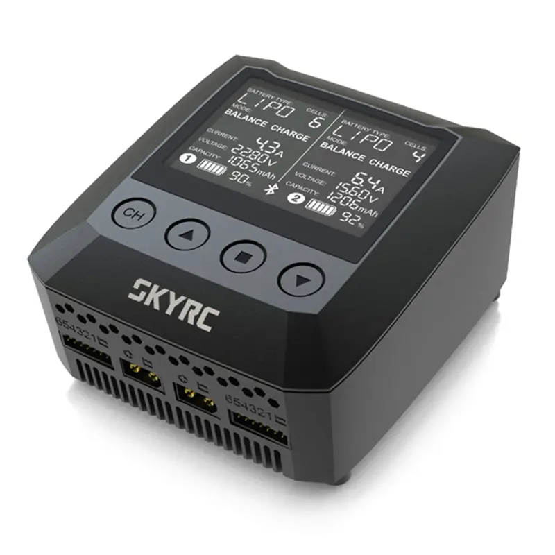 Skyrc B6 Nano Duo 2X100w 15A Ac Bluetooth Smart Battery Charger Discharger Support Skycharger App 1
