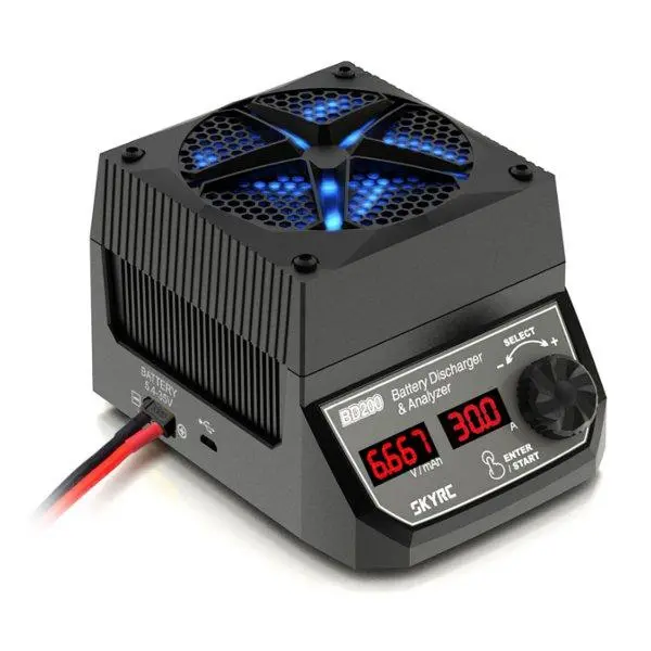 Skyrc Bd200 200W 30A Battery Discharger & Analyzer For Lipo Life Lihv Nicd Nimh Pb Battery 1