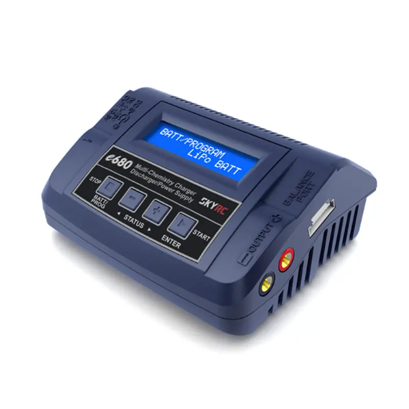 Skyrc E680 80W 8A Ac/Dc Balance Charger Discharger For 1-6S Lipo Battery 1