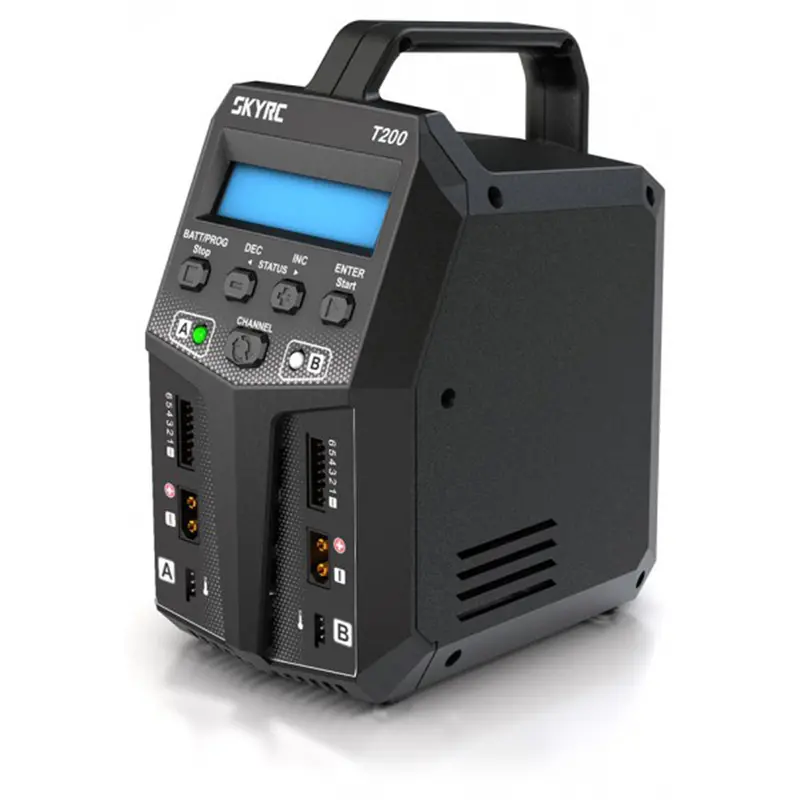 Skyrc T200 2X100w 12A Ac/Dc Dual Battery Balance Charger For 1-6S Lipo/Lihv/Life/Liion Battery 1