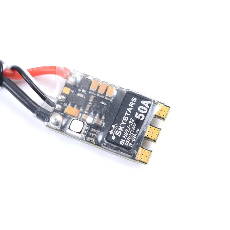 Skystars 50A Blheli_32 Bit 3-6S Dshot1200 Built-In Rgb Led Brushless Esc For Rc Drone Fpv Racing 1
