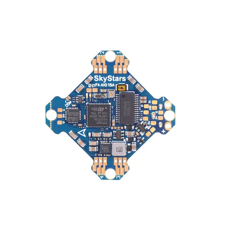 Skystars Kramam F411 Aio 15A Esc & Flight Controller 2-4S Dshot 300/600 For Toothpick Whoop Fpv Rc Racing Drone 1